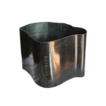 Luva termoencolhível tubular para tubulação de drenagem de plástico