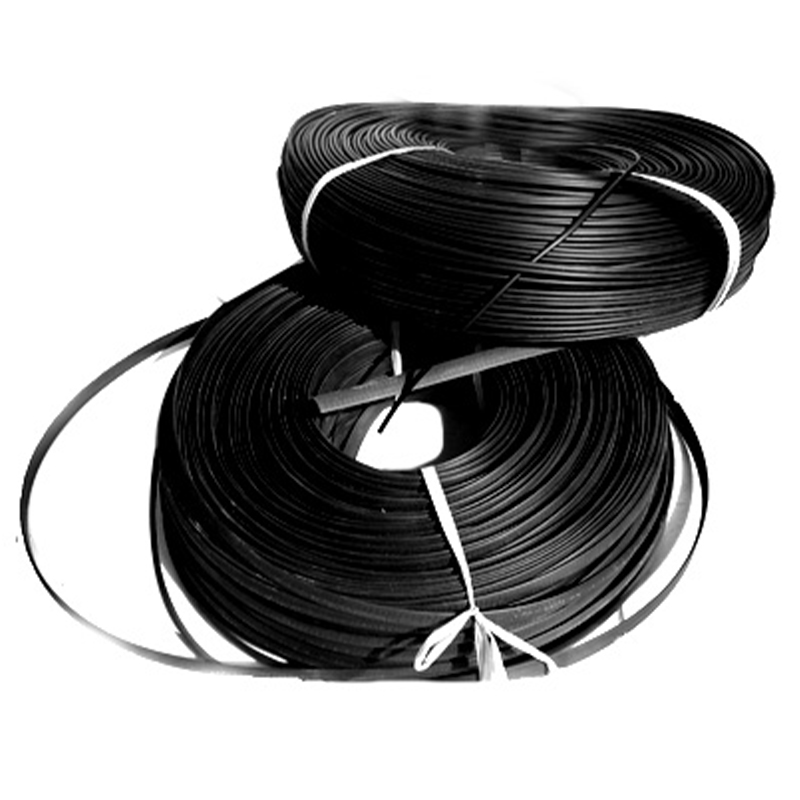 Hastes de soldadura plásticas pretas expulsas redondas de 3mm 4mm para o reparo